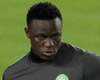 Kenya midfielder Victor Wanyama trains at Camp Nou